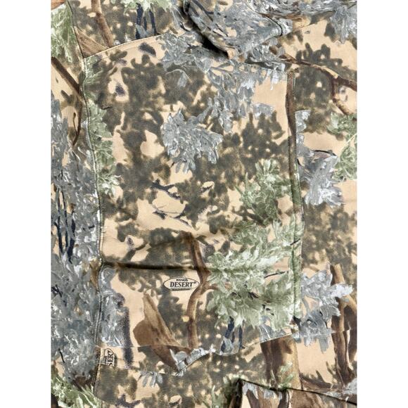 King's Desert Shadow Hoodie Sweatshirt Kangaroo Pocket Hunting Men's Size‎ M EUC - Picture 6 of 10